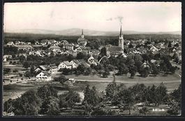 Bülach, Ortsansicht aus der Vogelschau