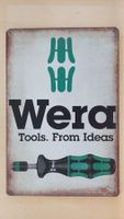 WERA Blechschild