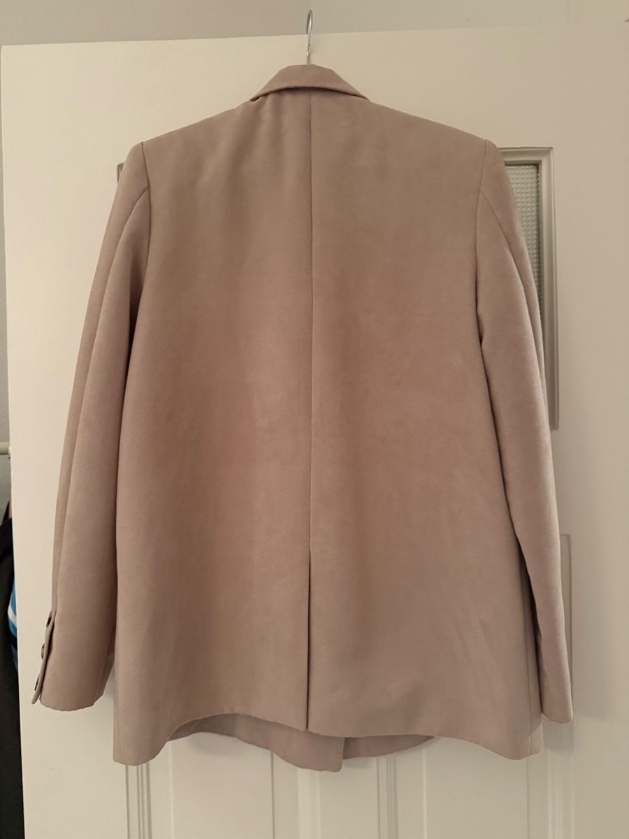 Jacken: Blazer in Wildlederoptik altrosa – Neu (gemäss Beschreibung) aus Zürich von eva_2rnq 4
