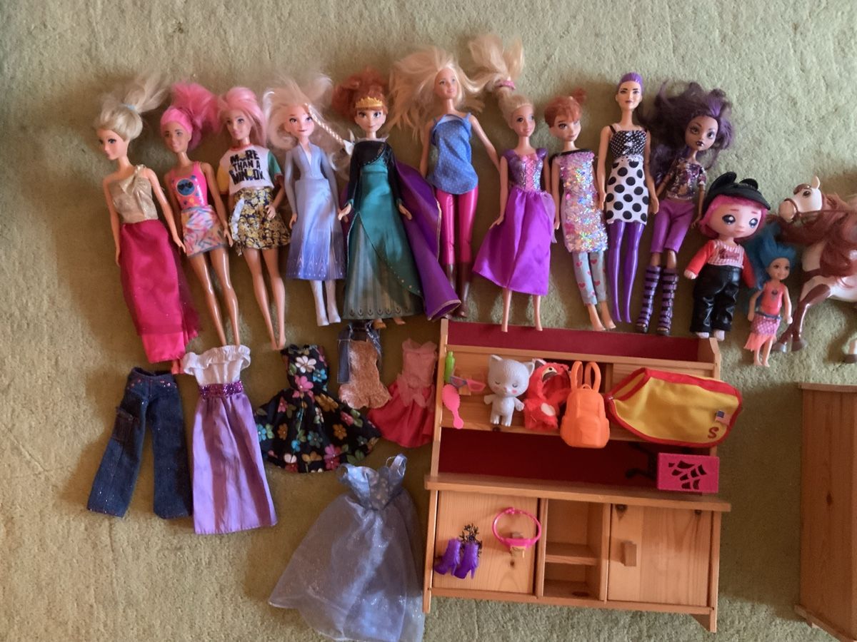 Disney Giocattoli: Barbie Sammlung mit Schrank & Zubehör – Usato da Suberg venduto da Halina30