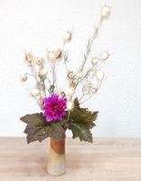 Vase aus Steingut handgefertigt - Vase en grès fait main
