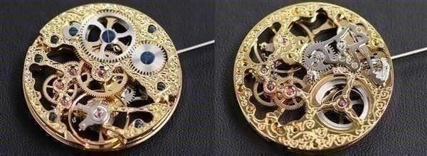 Orologi: Eichmüller schöne grosse Skelettuhr 50mm – Nuovo e nell'imballaggio originale da Wittenbach venduto da Gapservice 5
