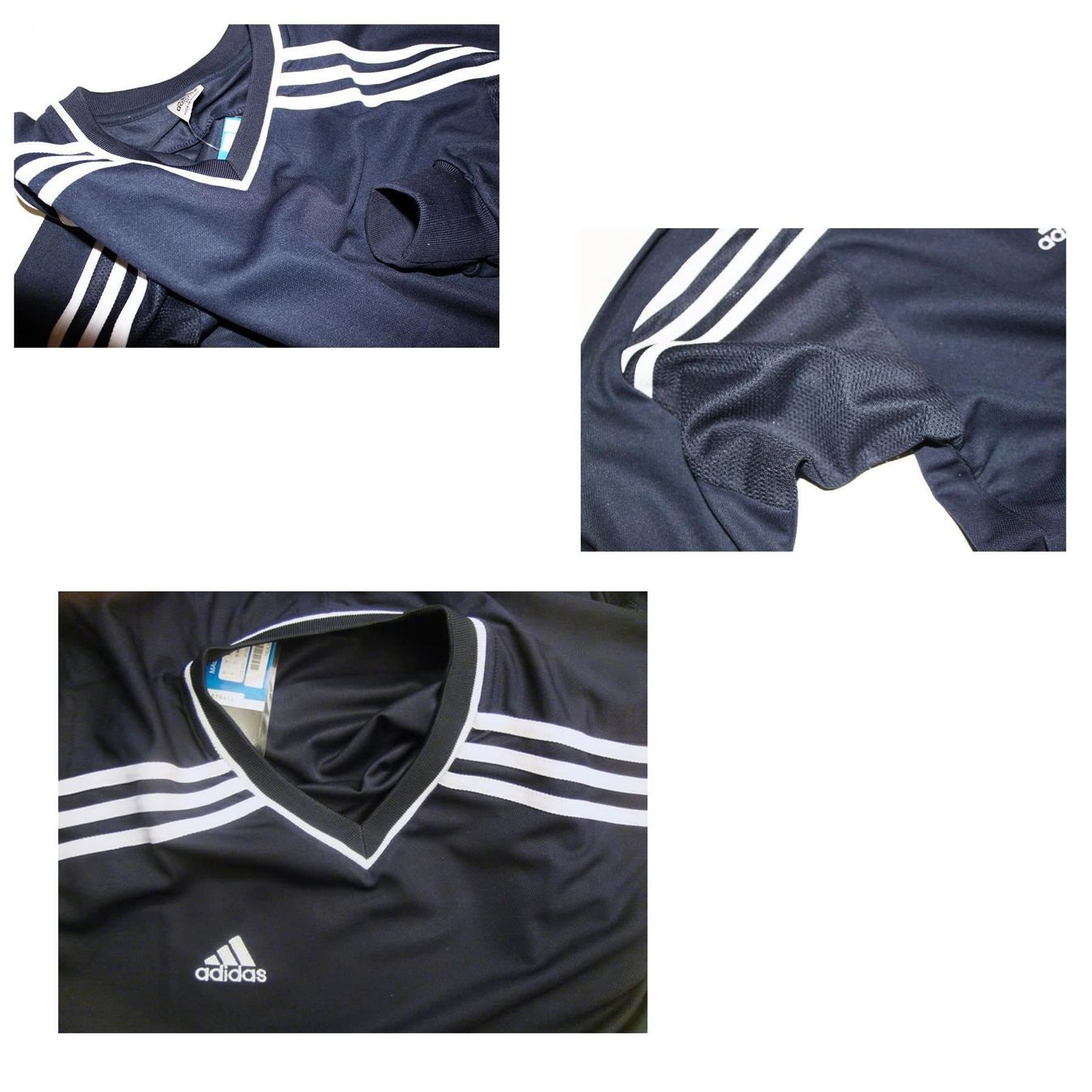 Adidas Pullover & Sweatshirts: adidas LS -Tee Pullover /made in Korea/dunkelblau/Gr.110/2XL – Neu und originalverpackt aus Wohlenschwil von EddieS-Outlet 4