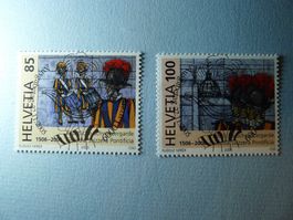 2005 500 Jahre Schweizergarde ET Vollstempel