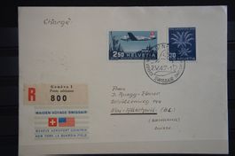 CH - Flugpost - Sonderflug - SF 47.5