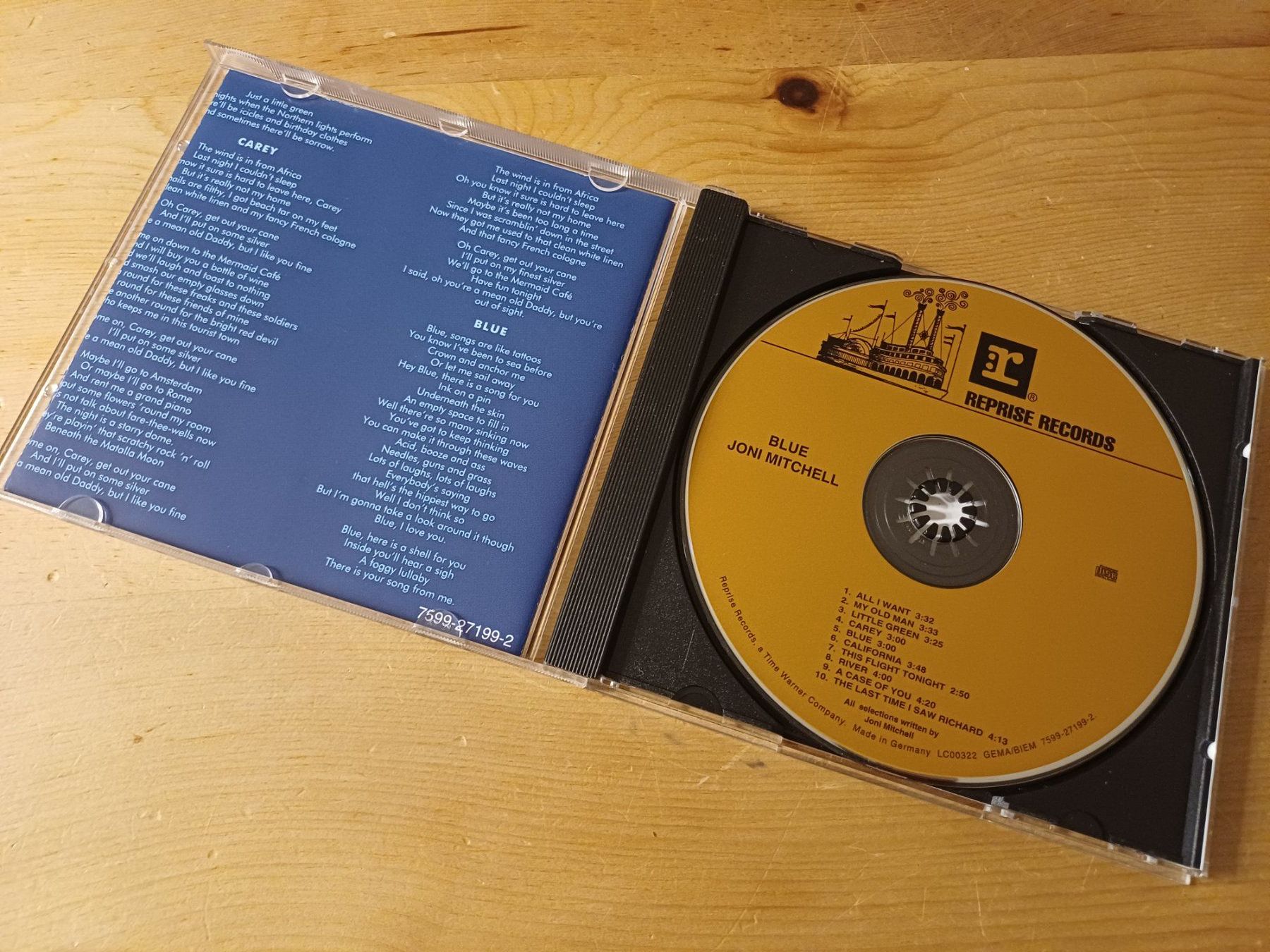 CD: Joni Mitchell - Blue (Remaster) – Usato da Jona venduto da Rreto71 5