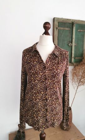 King Louie animal print Bluse Gr.M