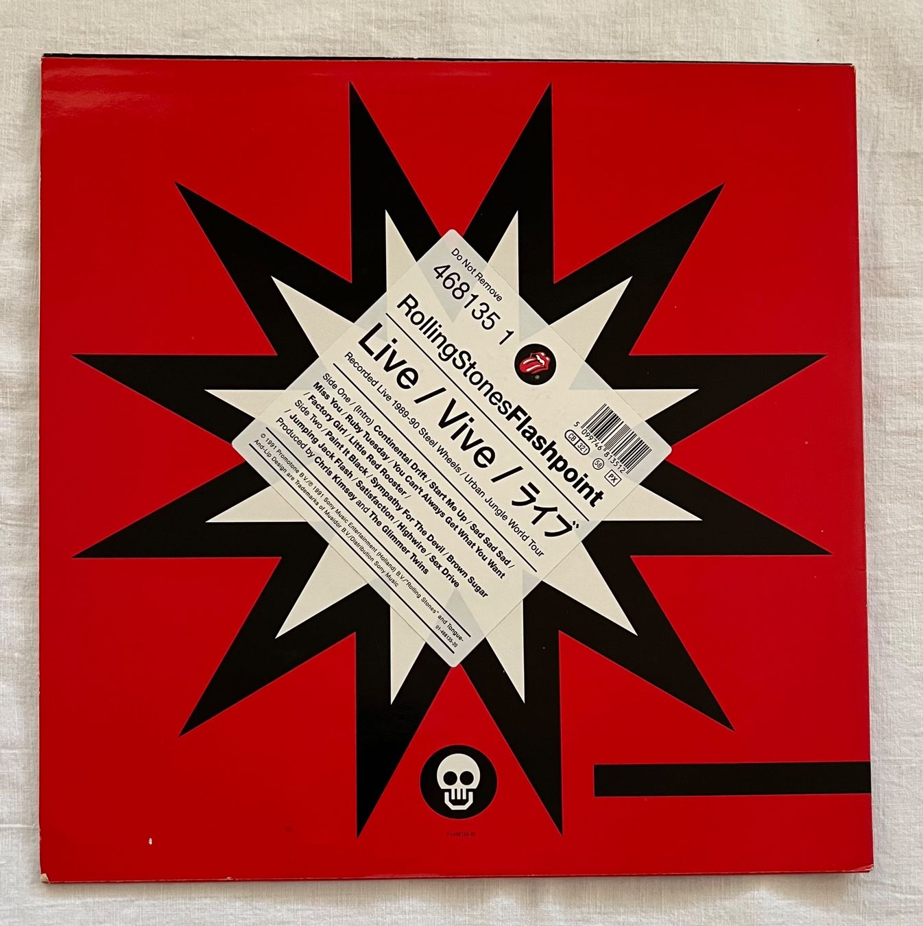Schallplatten: Rolling Stones - Flashpoint / LP Vinyl – Gebraucht aus Schaffhausen von Mond689 1