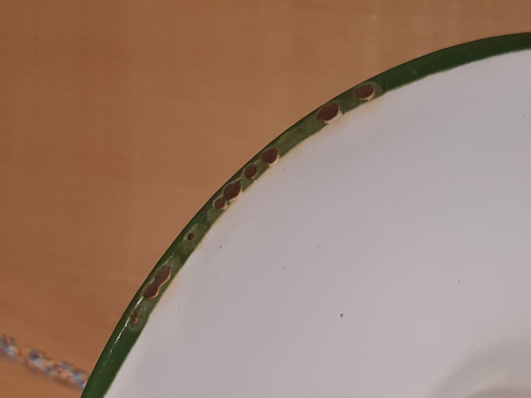 Lampade: Restaurierte Emaille Werkstattlampe – Usato da Winterthur venduto da lampenretter 4