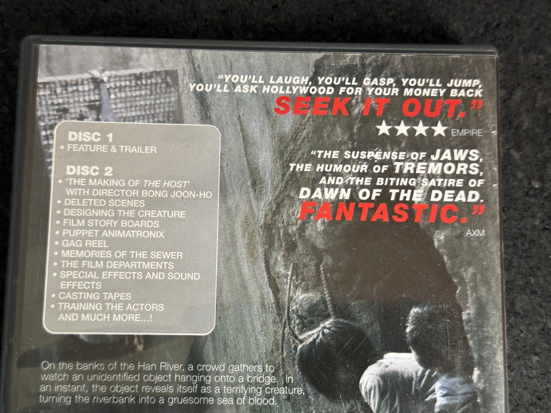 Tutti i DVDs: The HOST DVD's EN "man has made his newest predator" – Usato da Fribourg venduto da tschjoly 2