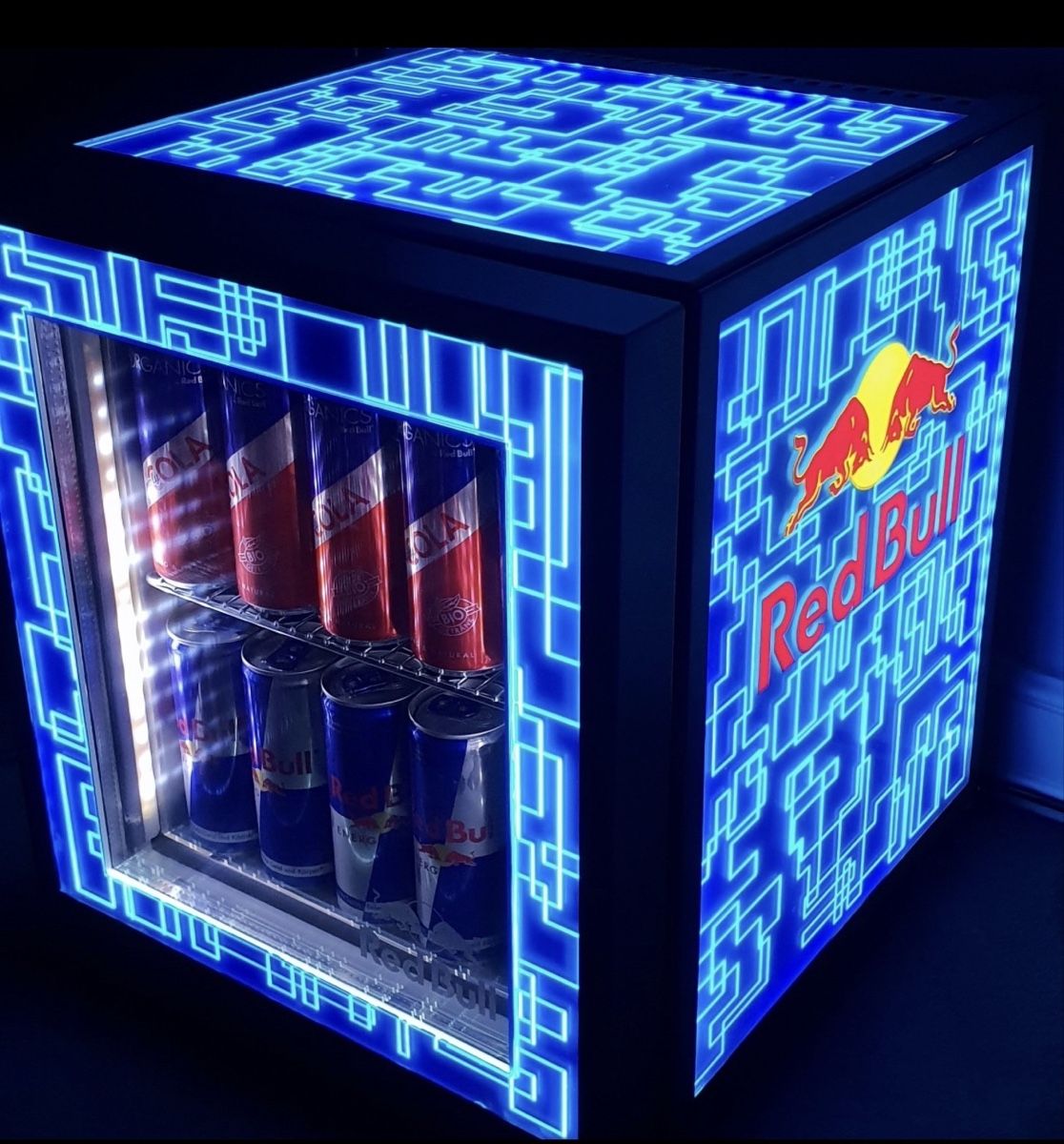 Verwunderlich Minibar Khlschrank Red Bull Ebenbild
