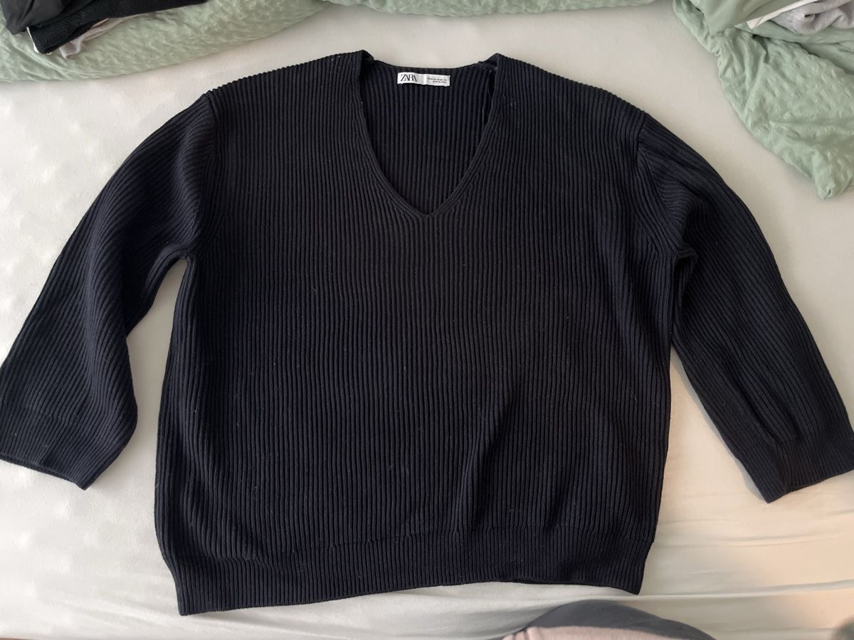 Zara Maglioni & Felpe: Schwarzer Zara Oversize Pullover , Grösse M – Usato da Emmenbrücke venduto da zak_5wtm 2