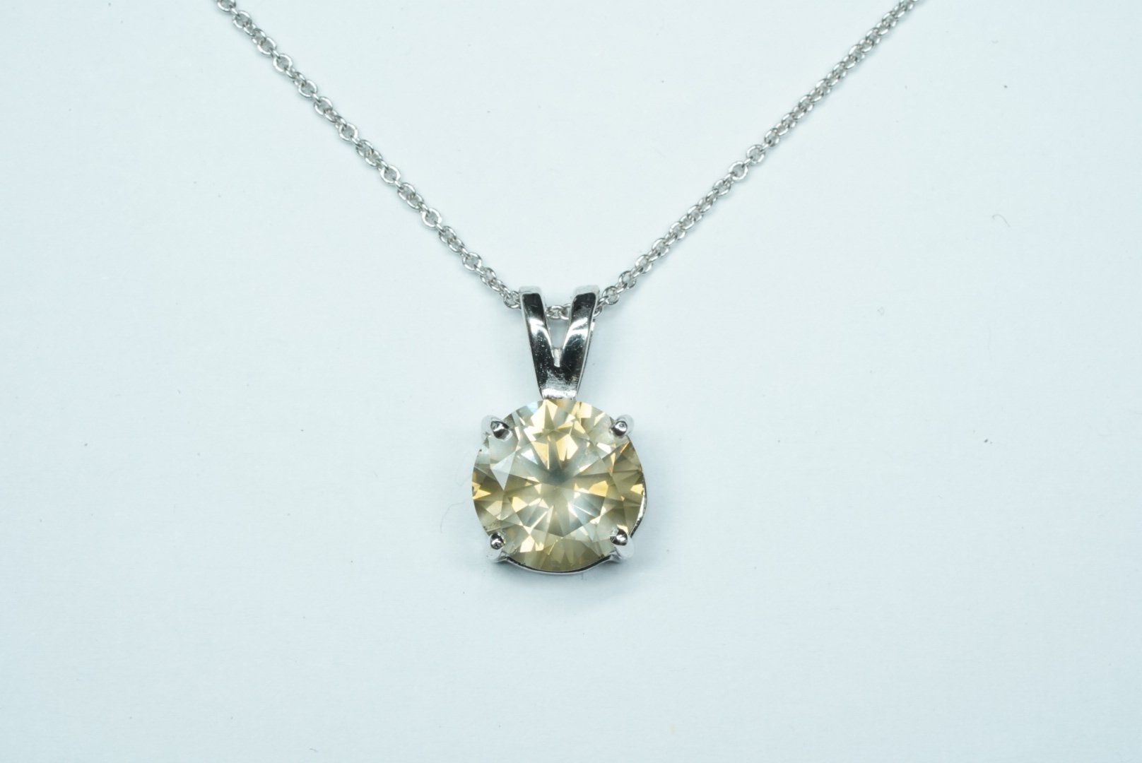 Catenine: 585er Halskette mit Diamant ca. 2ct – Usato da Bülach venduto da Re-Jewelled