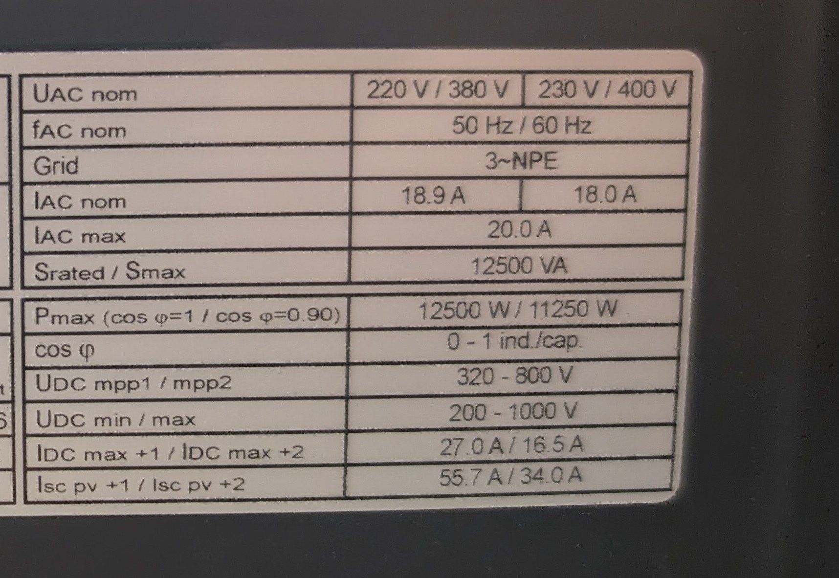 Inverter: Fronius Wechselrichter Symo Advanced 12.5-3-M – Usato da Uster venduto da ChronoCH 1