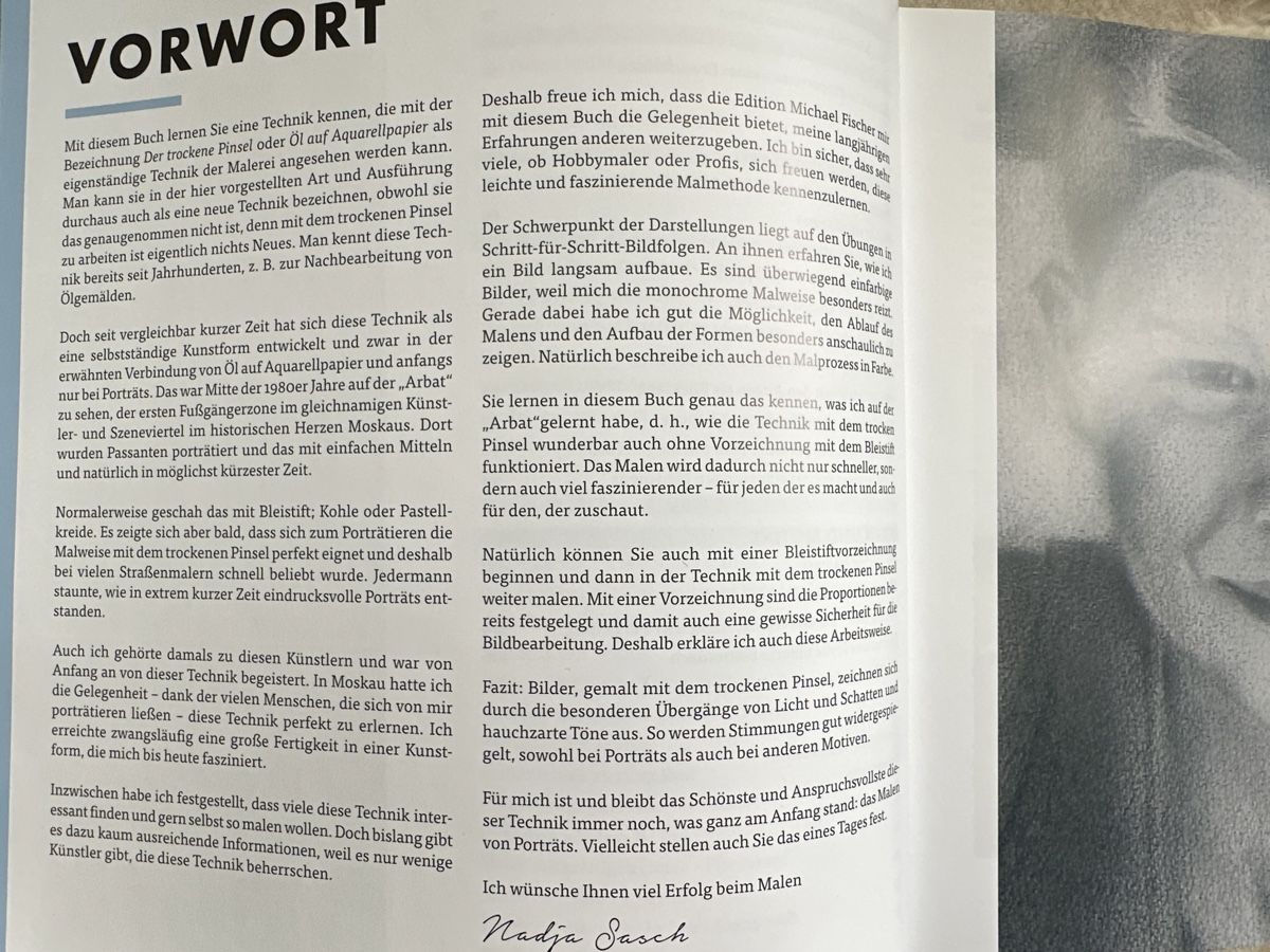 Libri: Nadja Sasch Der trockene Pinsel – Nuovo (secondo la descrizione) da Bern venduto da schnupka 7