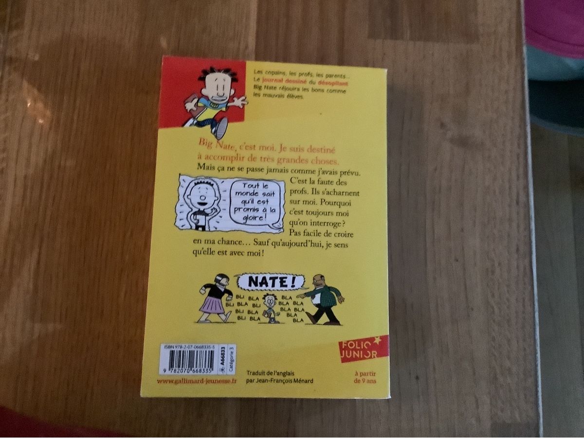 BD: Big Nate tome 1 – D'occasion à Lussy-sur-Morges par Lauraholland 1