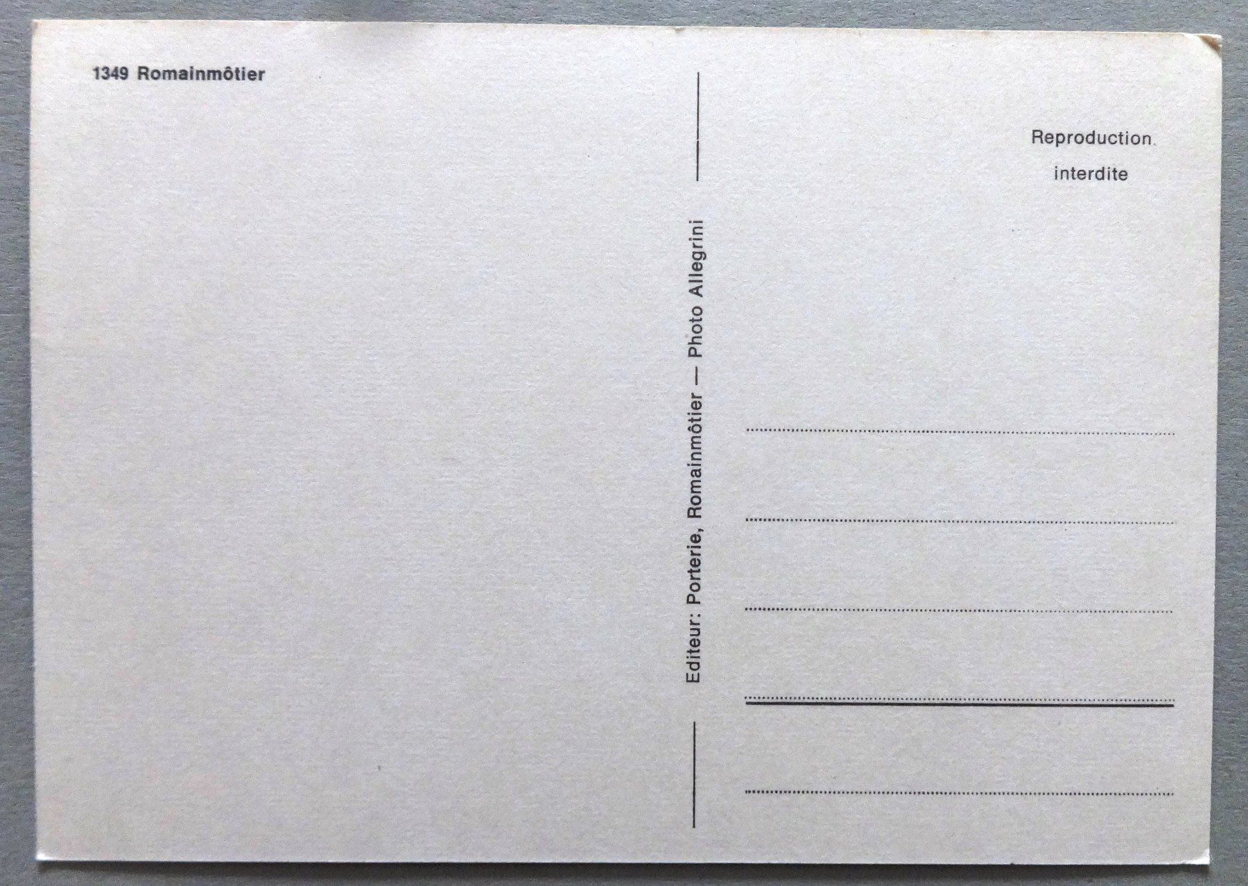 Cartes postales: Romainmôtier – Défectueux à Fétigny par Billy2miny 1