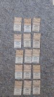 Alte Bahnbillete Sammlung, Rarität aus den 80er Jahren!