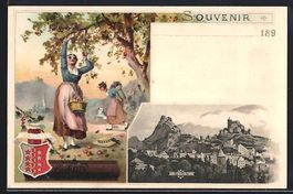 Litho Sion, Kakao Suchard, Ortsansicht, 