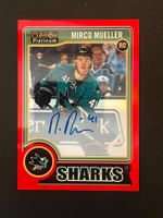 Mirco Müller 2014 Red Rainbow Rookie /50 San Jose Sharks