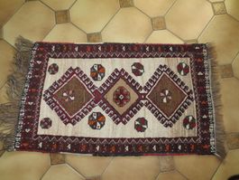 handgeknüpfter Orientteppich, antik