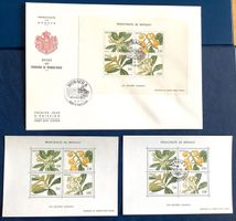 1985 Monaco Die Vier Jahreszeiten FDC + Block  n.29 ** + ET