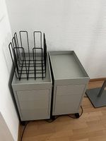 Hay Rollcontainer, lichtgrau, 3 Stück