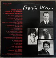 BORIS VIAN - BY MOULOUDJI, CECILE VASSORT, HIGELIN - 33 Tour