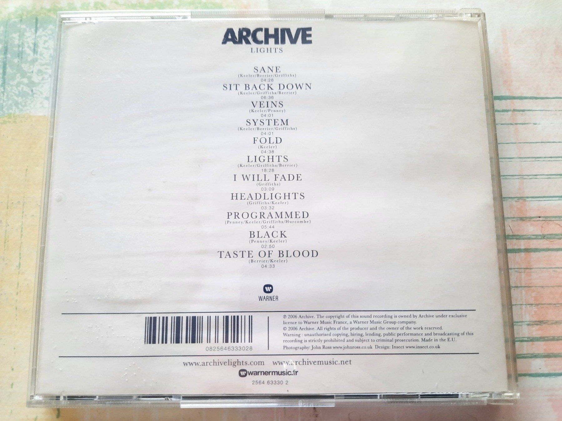 CD: Cd Archive - Lights  – Usato da Pully venduto da bro_n52j 1
