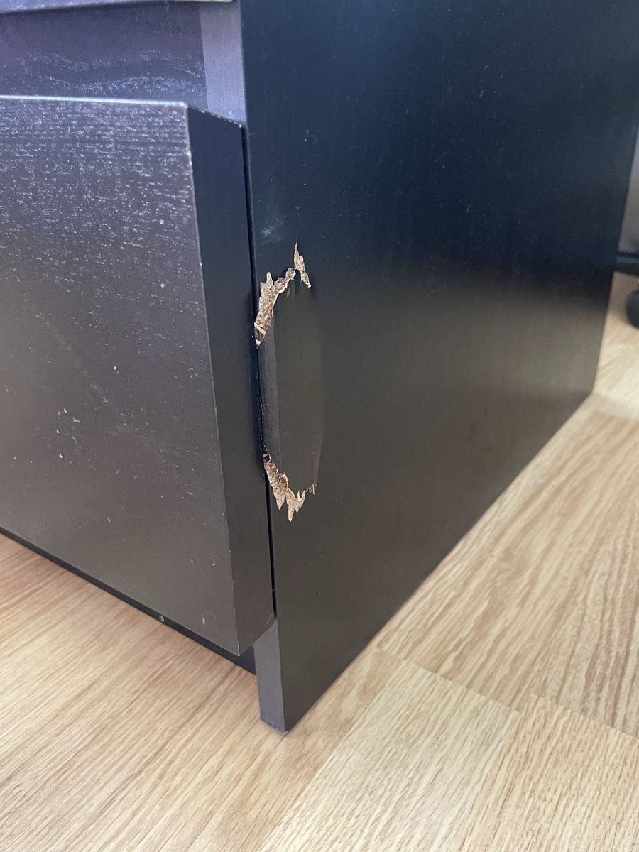 Comodini: 2x Ikea Malm Kommode schwarz mit Glasplatte weiss – Usato da Rapperswil SG venduto da Jule1410 5