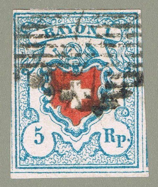 Alle Briefmarken: Rayon I (17II) T35 C2 RO – Gebraucht aus Biberstein von Jura39