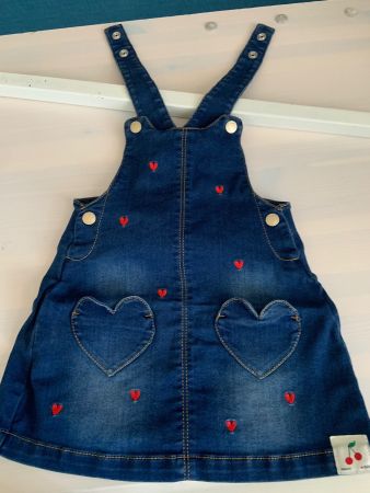 Latzröckchen Jeans 74
