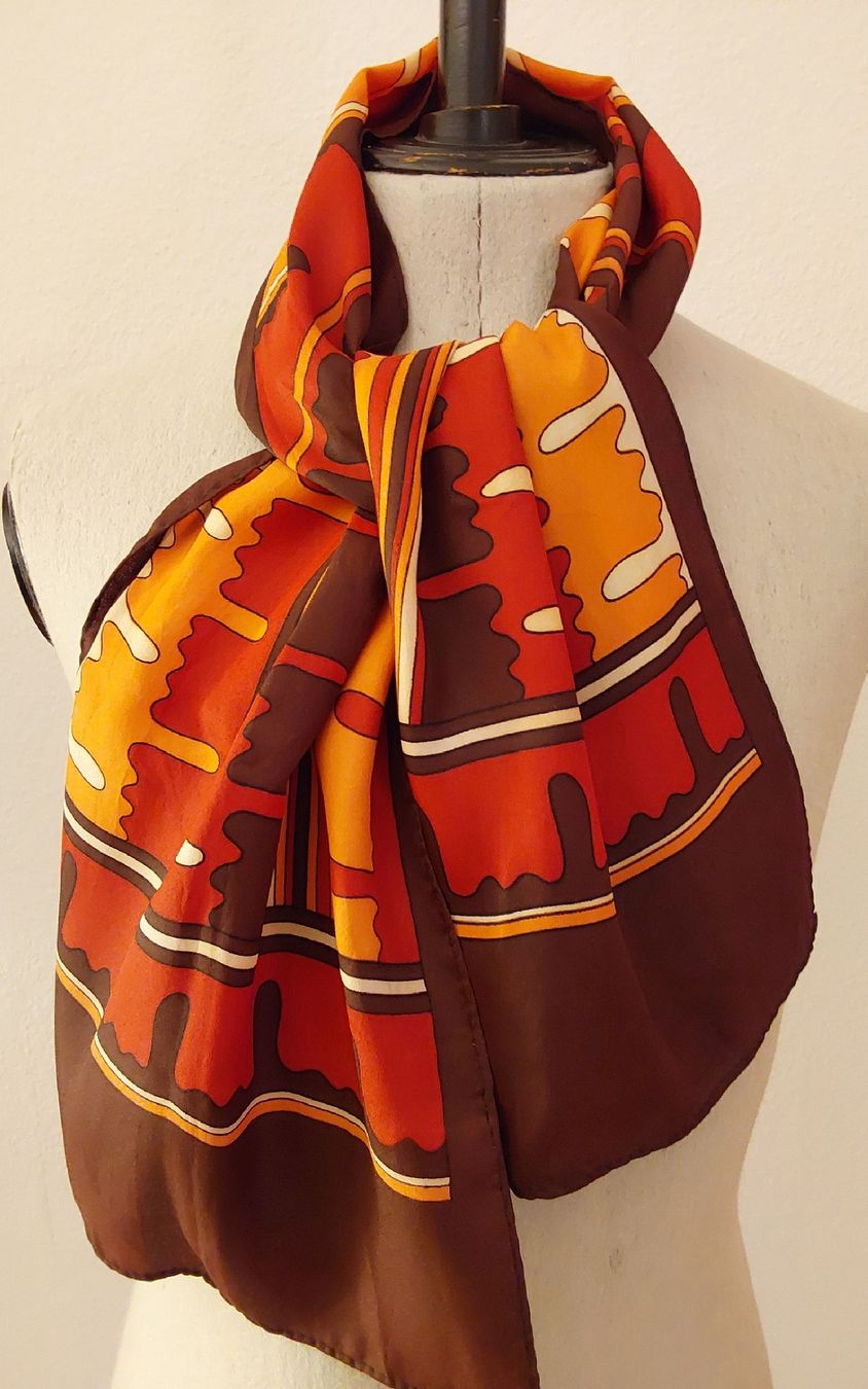 Foulards, Tücher & Schals: Foulard Vintage Acetat – Gebraucht aus Köniz von scopello12 1