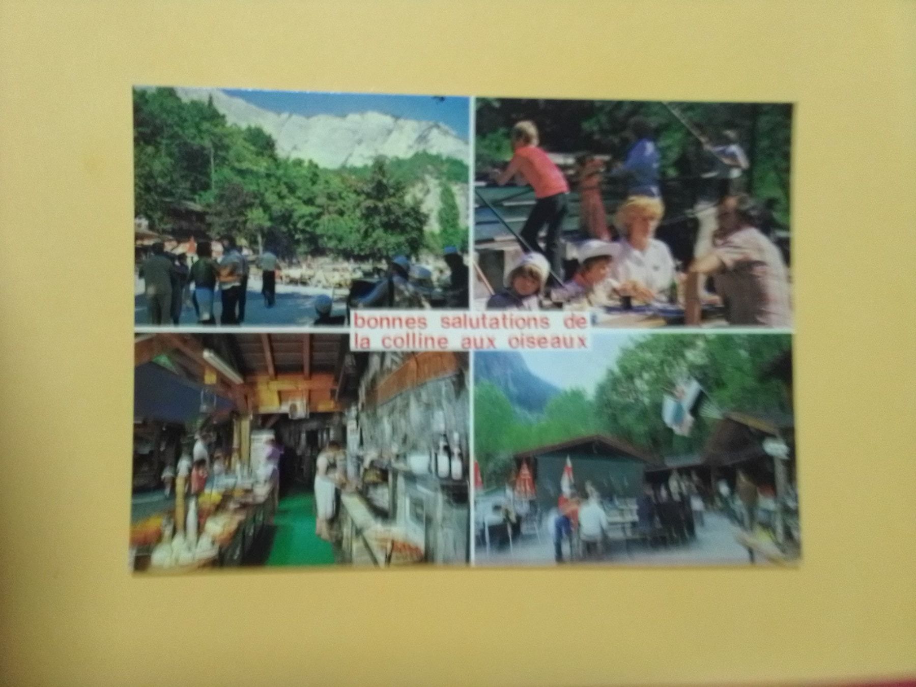 Ansichtskarten: Restaurant Colline aux Oiseaux mehrbildrig – Gebraucht aus Küttigen von Melisch1000