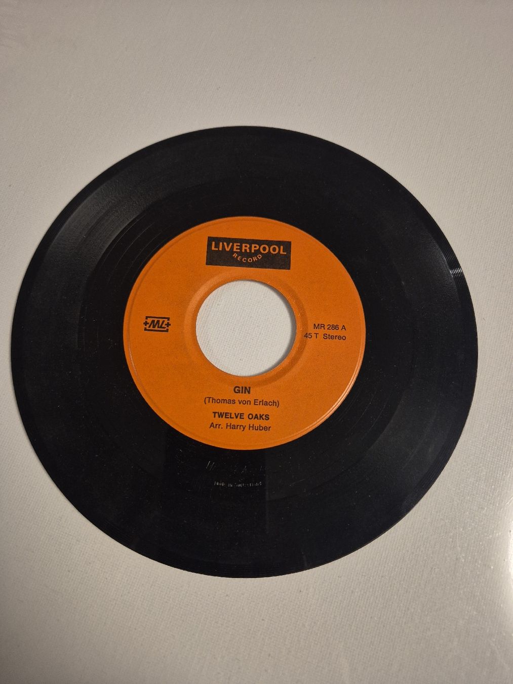 Dischi in vinile: Twelve Oaks  - Gin / A Thought - Single 7 , CH – Nuovo (secondo la descrizione) da Uster venduto da newwave0 2