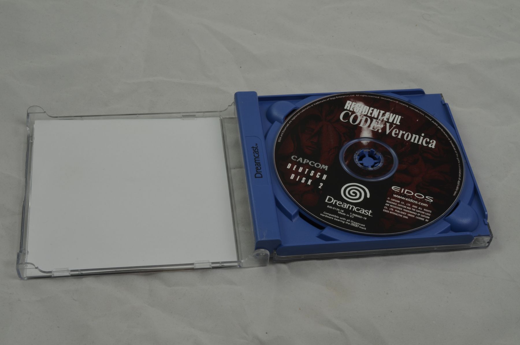 Jeux: Resident Evil Code Veronica Sega – D'occasion à Buchs AG par SellAndBuyX 2