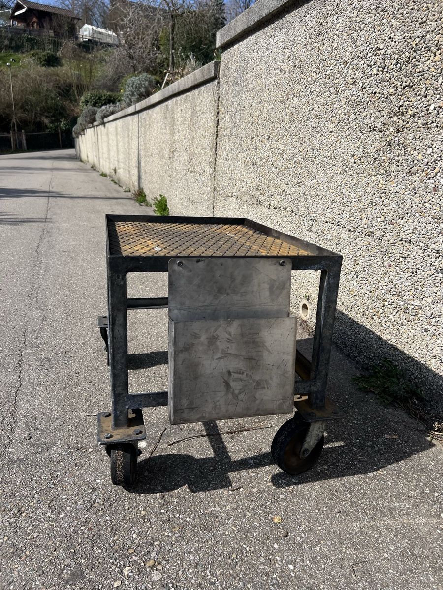 Valigie & Borse: Servierwagen, Rollwagen, Industrie chic – Usato da winterthur venduto da Cw5 3