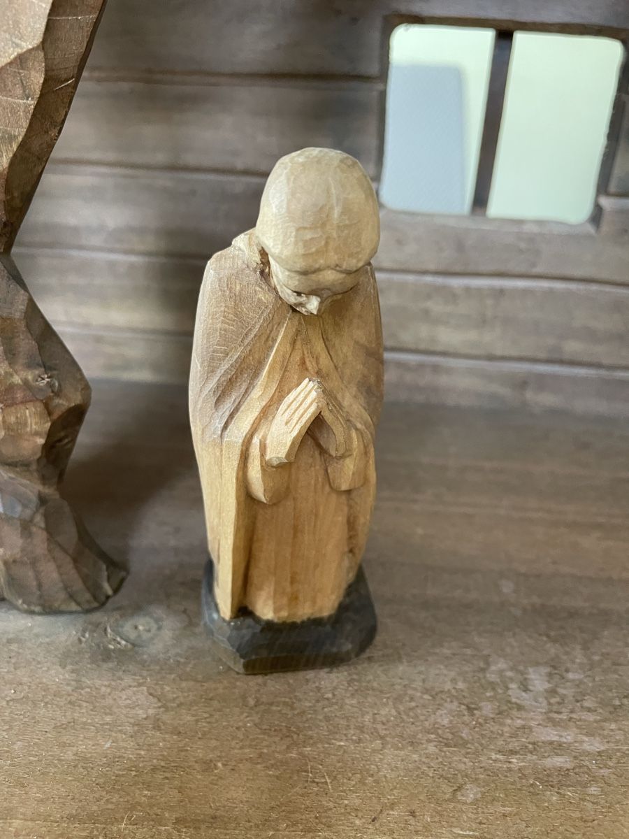 Statuette: Maria kniend E. Thomann Brienz – Usato da Flawil venduto da Naphtali 1