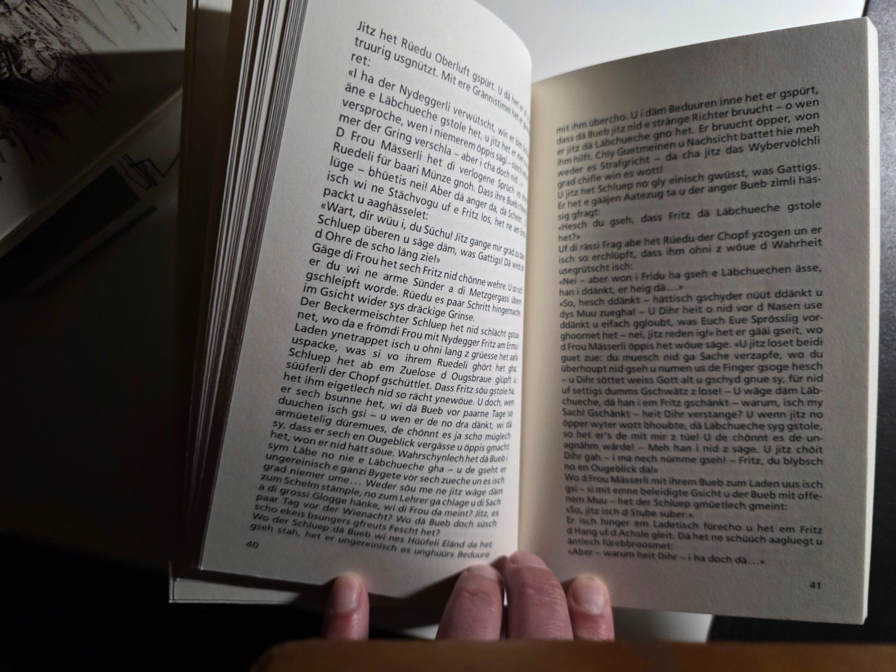 Bücher: Begägnige - Es Buggee bärndütschi Gschichte - 1990 – Gebraucht aus Walterswil BE von Lonitti 5