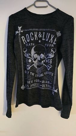 Rock & Luxe Sweater, Totenkopf, neuwertig