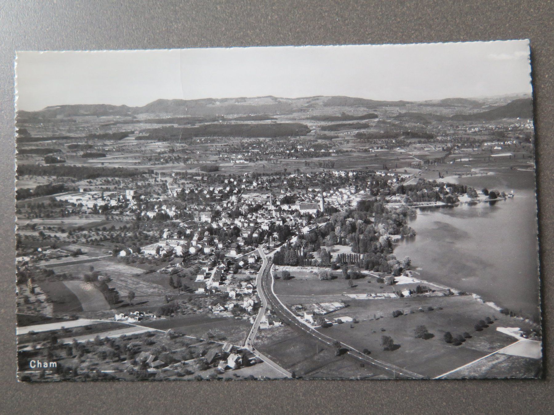 Cartoline postali: CHAM - FLUGAUFNAHME – Usato da Wittenbach venduto da lipasal