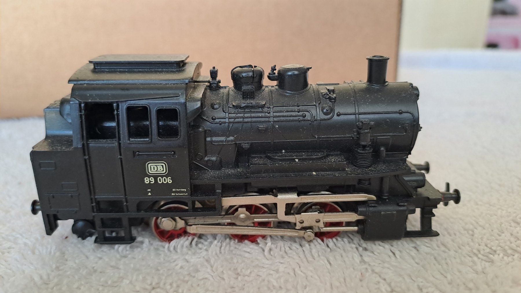 Märklin Modellini di ferrovie: Märklin DB Dampflok BR 89 H0 WS / 50 – Usato da Winterthur venduto da Riebeli333