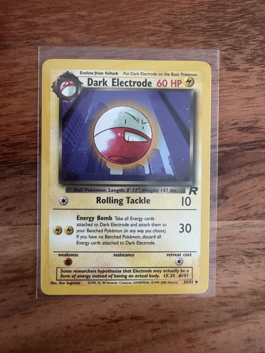 Pokémon Carte collezionabili: Pokémon Dark Electrode - Team Rocket WOTC 1999 – Usato da Zürich venduto da mbu_z9ch