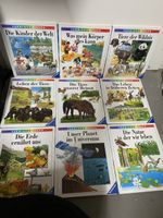 Farbige Wissensbücher, 9 Bände, Komplett, Zustand sehr gut