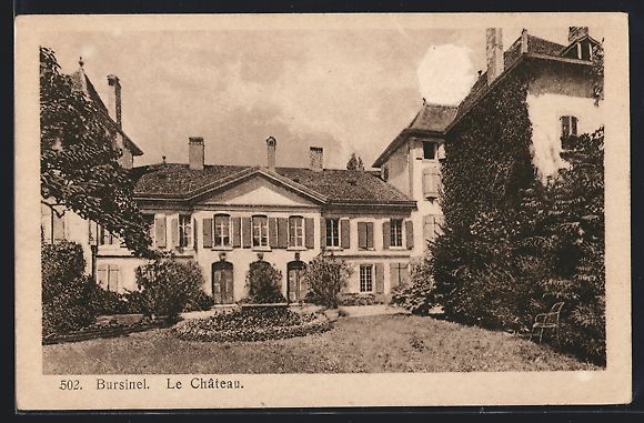 Ansichtskarten: AK Bursinel, Le Château – Gebraucht aus Berlin von bartko-reher