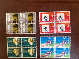 1979 Sonderpostmarken I  4erblock ET-Stempel