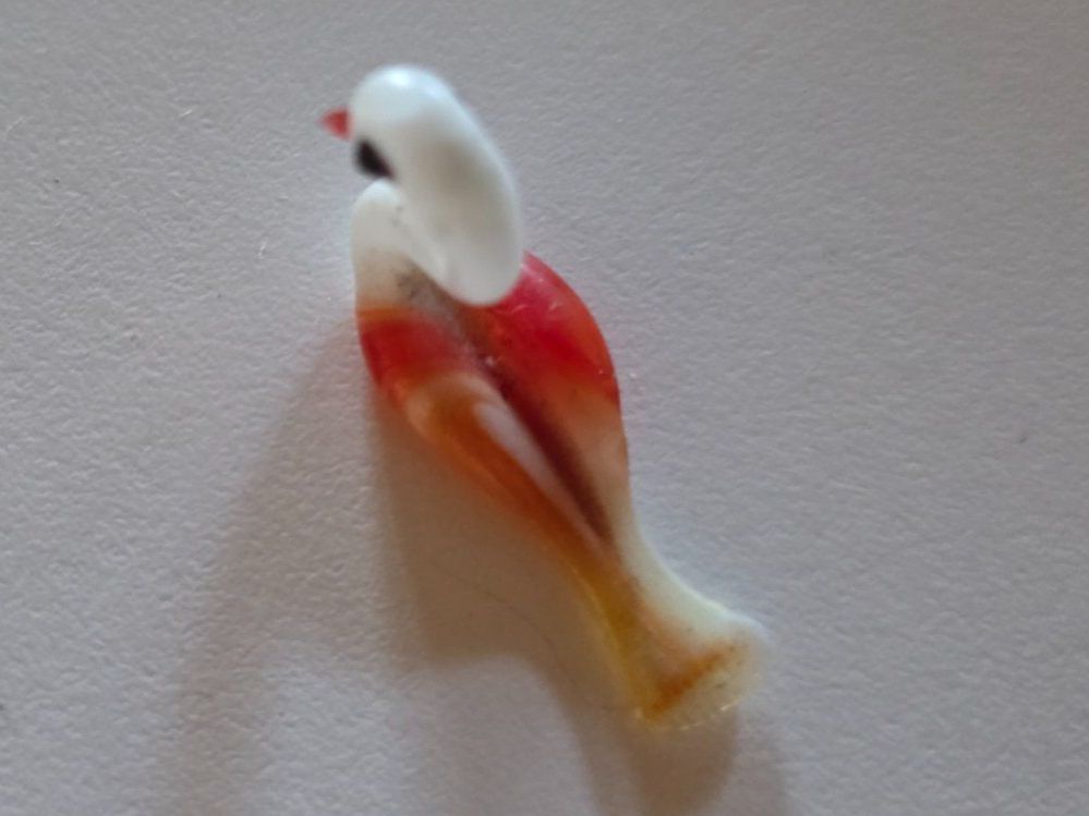 Figuren: farbige Glas Ente 3,6 cm Schwan Figur – Gebraucht aus Walterswil BE von Lonitti 2