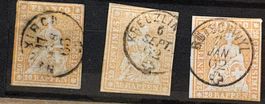 SCHWEIZER BRIEFMARKEN STRUBEL FANCO HELVETIA