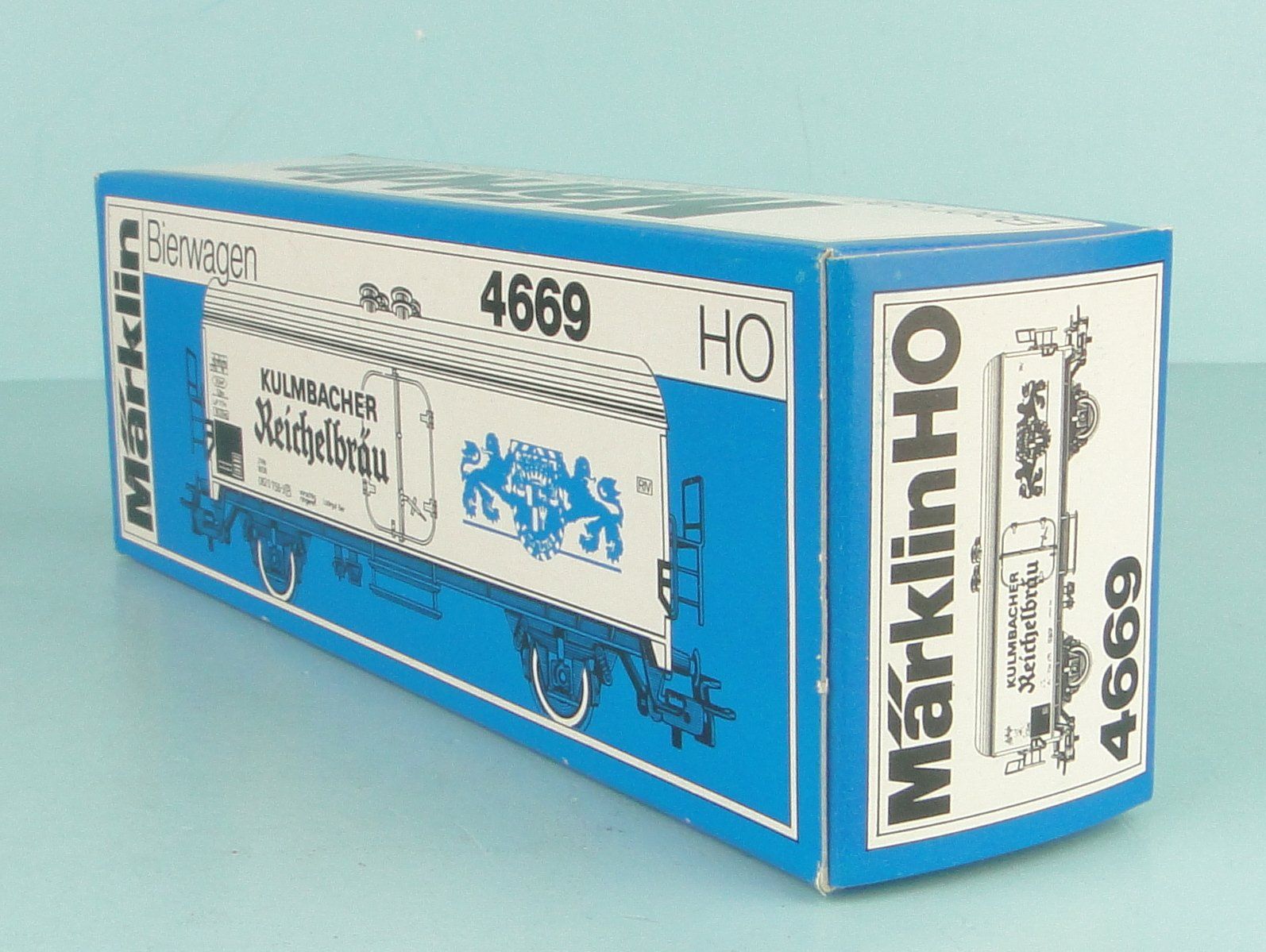 Märklin Modellini di ferrovie: Märklin 4669 Brauerei Kulmbacher – Usato da Bülach venduto da cann11 1