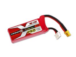 ManiaX 3S 750mAh 70C 11.1V Lipo Battery (Goosky S2/OMP M2)